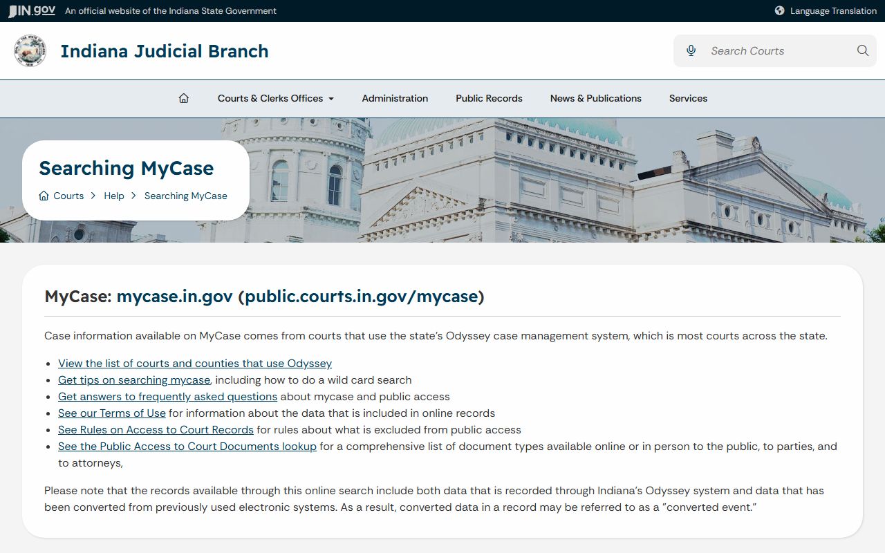 Newton County court records official MyCase help