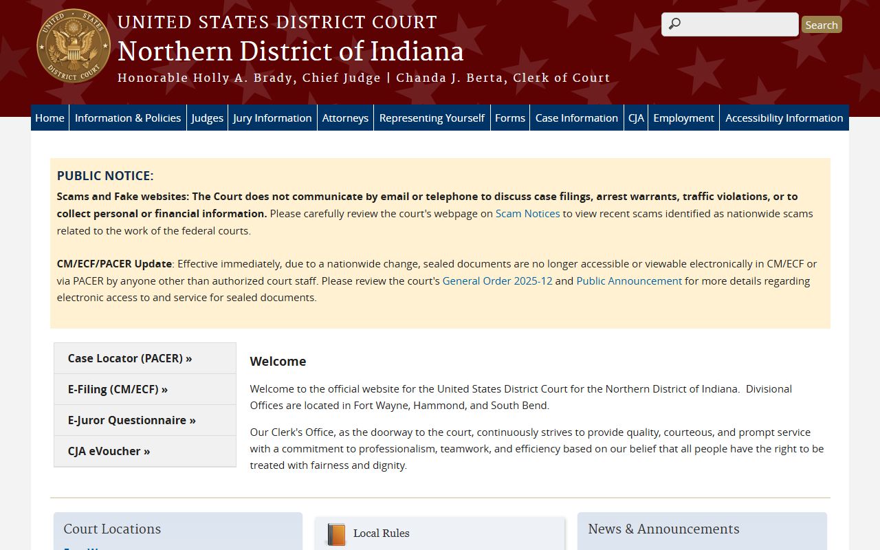 Newton County Circuit Court and Superior Court Indiana court system overview