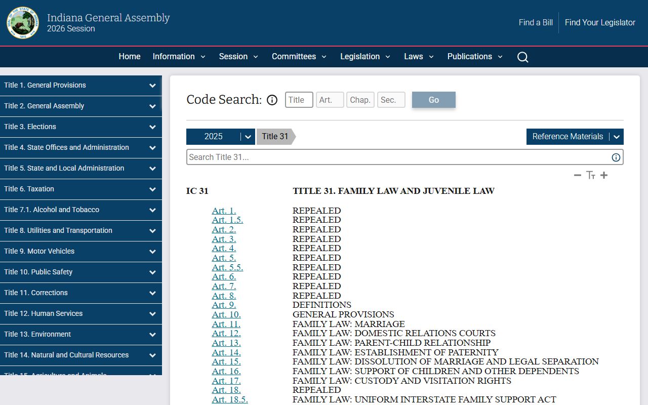 Newton County probate records Indiana family and juvenile law title